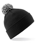 Texas Taff BBQ beanie in Black / White