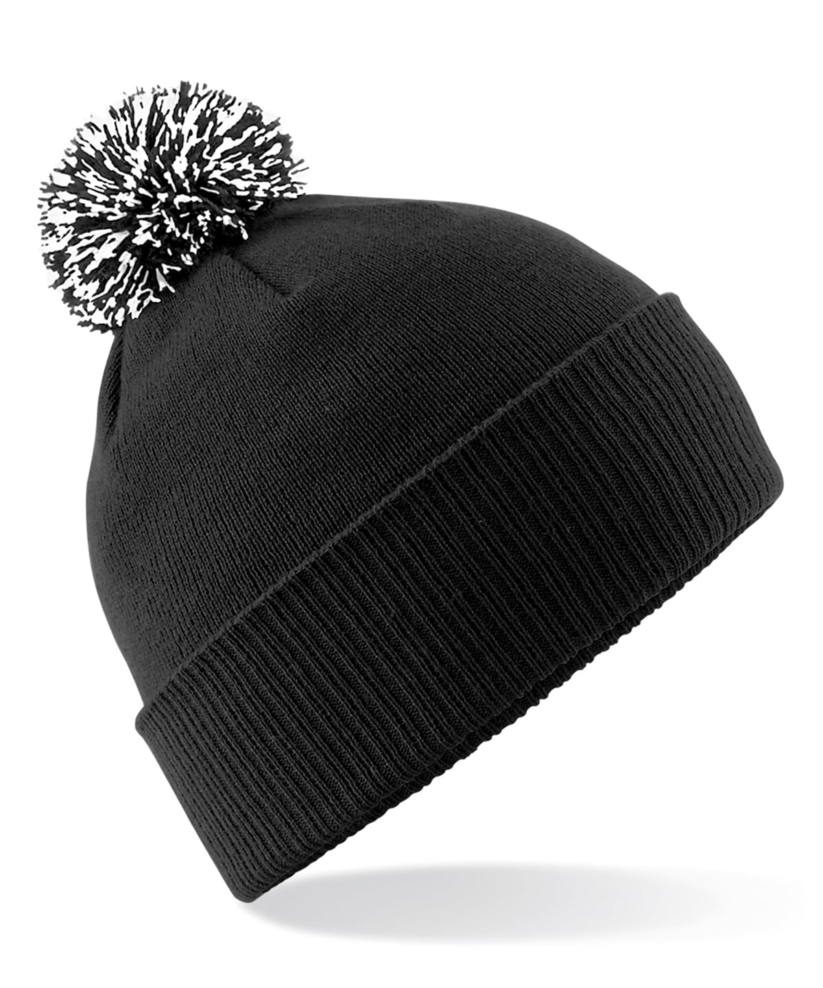 Texas Taff BBQ beanie in Black / White