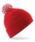 Texas Taff BBQ beanie in Classic Red / White