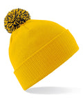 Texas Taff BBQ beanie in Gold / Black