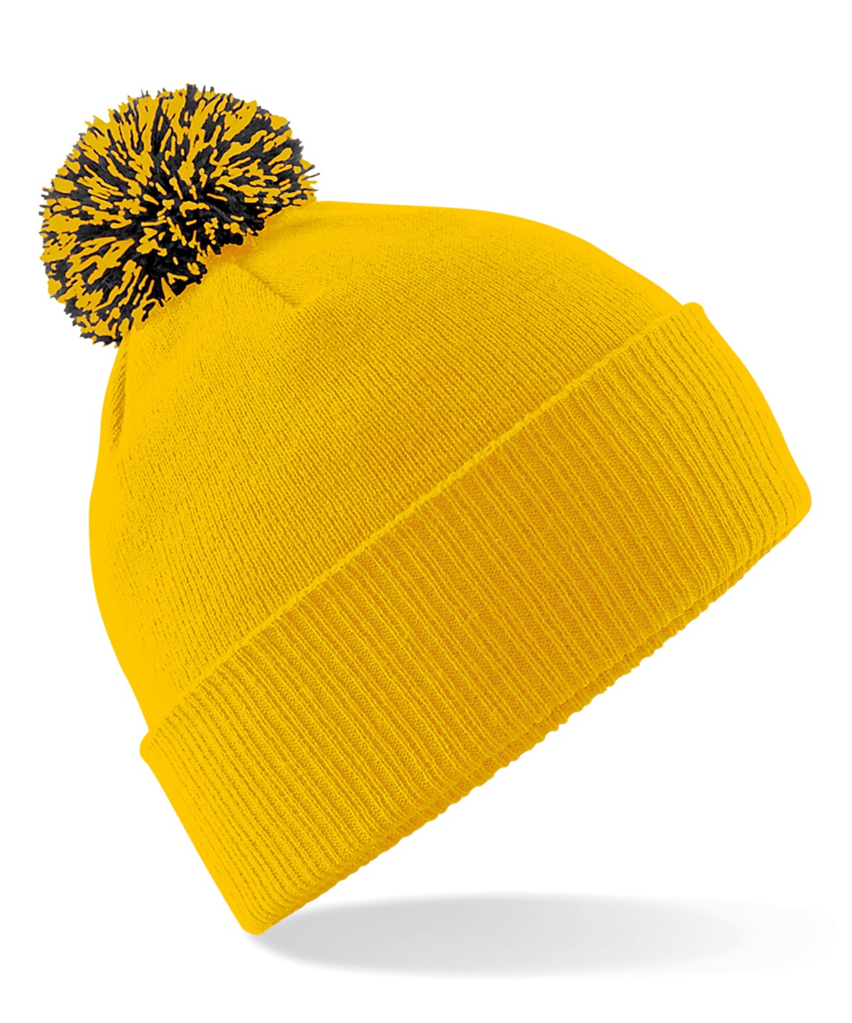 Texas Taff BBQ beanie in Gold / Black