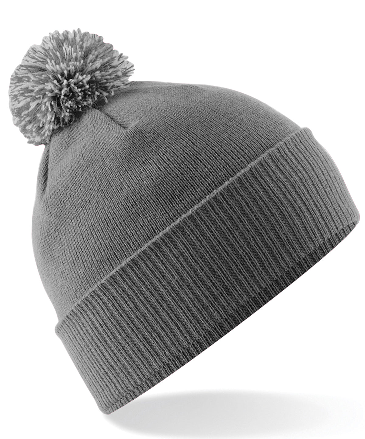 Texas Taff BBQ beanie in Graphite Grey / Light Grey