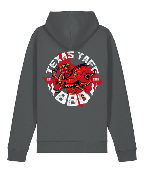 Texas Taff BBQ Hoodie - Anthracite