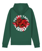 Texas Taff BBQ Hoodie - Bottle Green