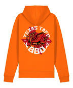 Texas Taff BBQ Hoodie - Bright Orange