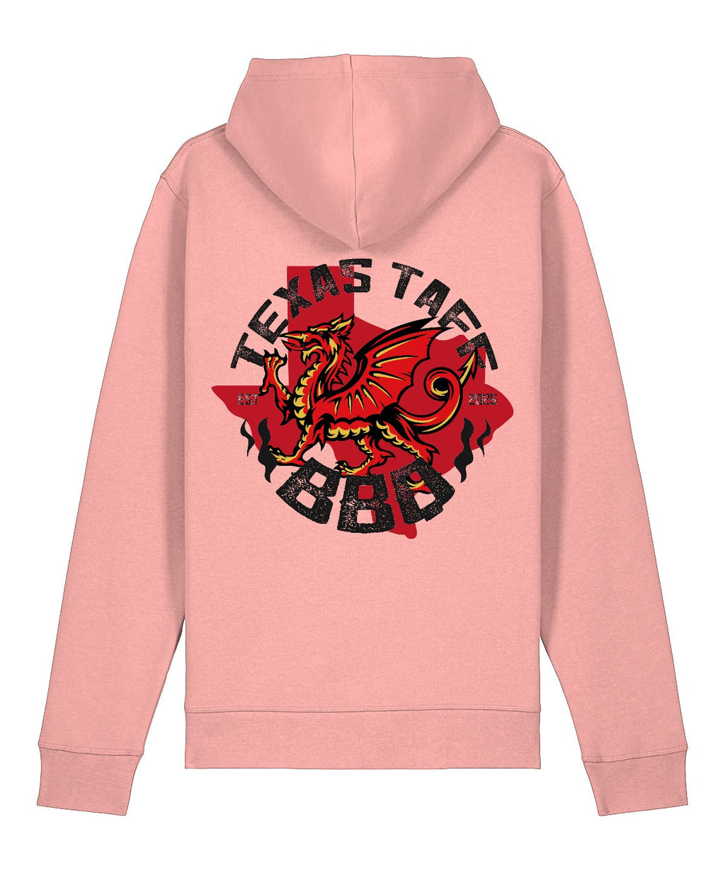Texas Taff BBQ Hoodie - Canyon Pink