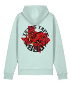 Texas Taff BBQ Hoodie - Caribbean Blue