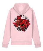 Texas Taff BBQ Hoodie - Cotton Pink