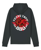 Texas Taff BBQ Hoodie - Dark Heather Grey