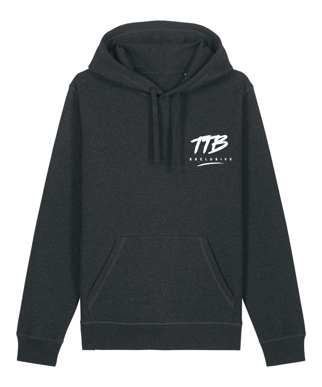 Texas Taff BBQ Hoodie - Dark Heather Grey