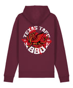 Texas Taff BBQ Hoodie - Deep Plum