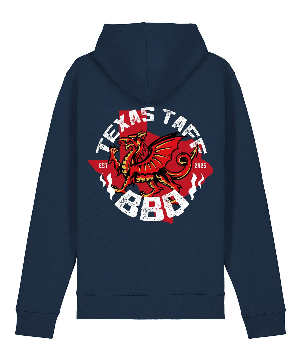 Texas Taff BBQ Hoodie - French Navy