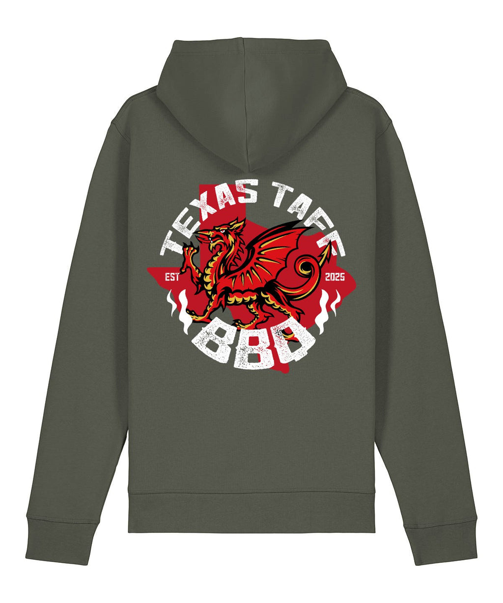Texas Taff BBQ Hoodie - Khaki