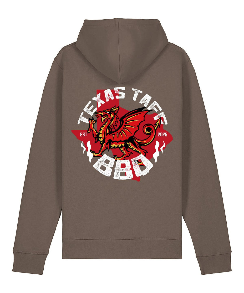 Texas Taff BBQ Hoodie - Mocha