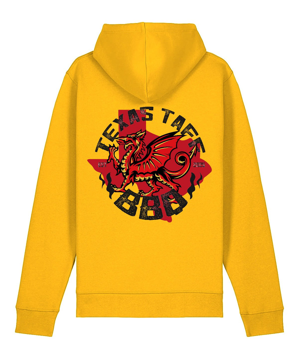 Texas Taff BBQ Hoodie - Spectra Yellow