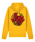 Texas Taff BBQ Hoodie - Spectra Yellow
