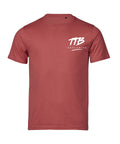 Texas Taff BBQ Tee - Cranberry