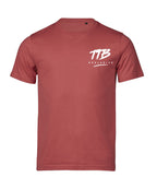 Texas Taff BBQ Tee - Cranberry