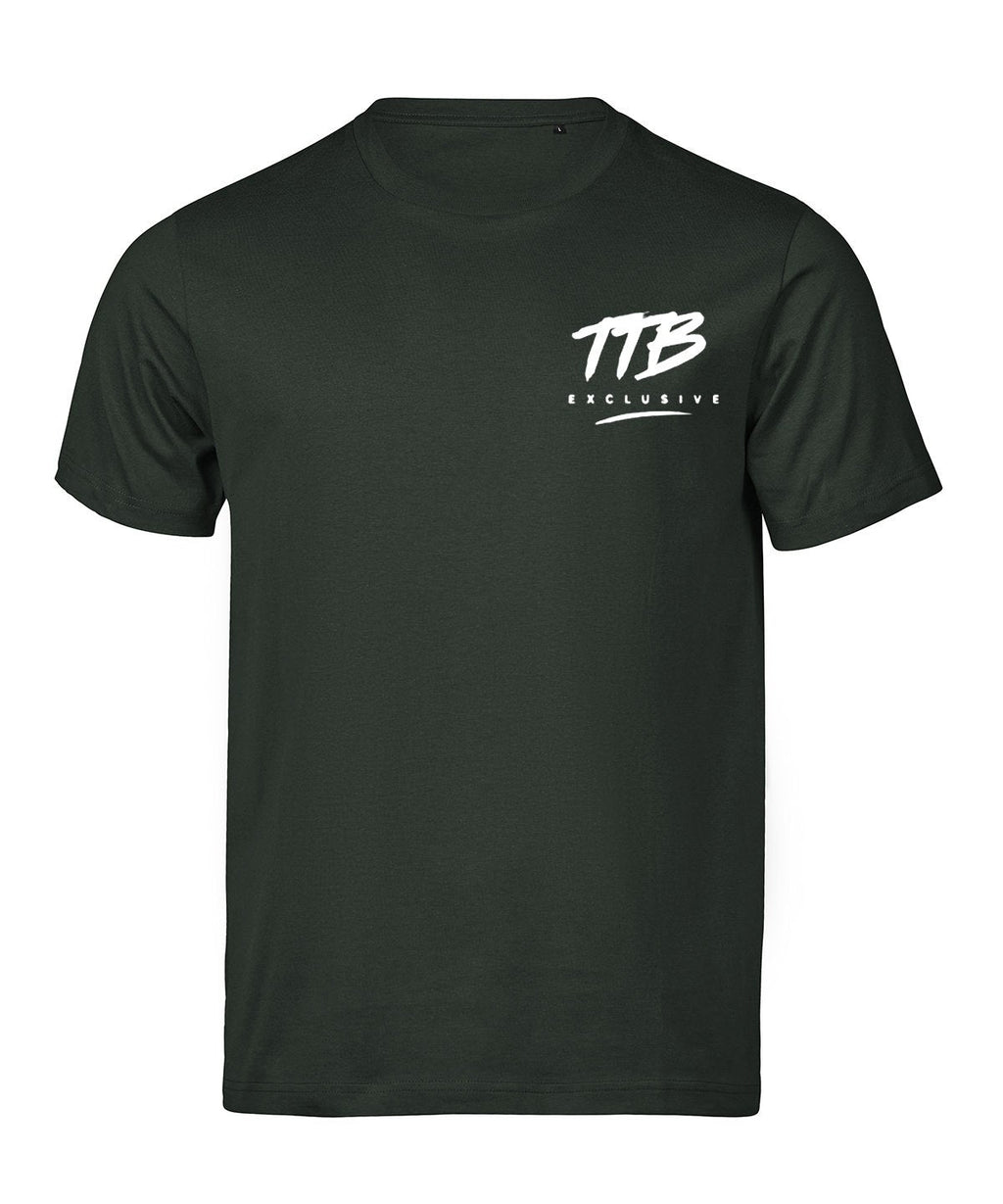 Texas Taff BBQ Tee - Dark Green
