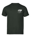 Texas Taff BBQ Tee - Dark Green
