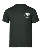 Texas Taff BBQ Tee - Dark Green