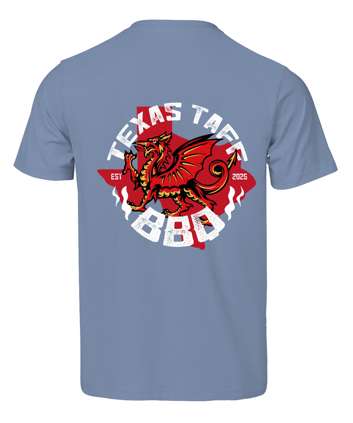 Texas Taff BBQ Tee - Flint Stone