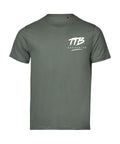 Texas Taff BBQ Tee - Leaf Green
