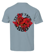Texas Taff BBQ Tee - Misty Blue