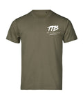 Texas Taff BBQ Tee - Moss