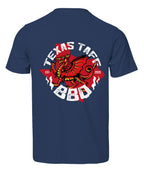 Texas Taff BBQ Tee - Navy