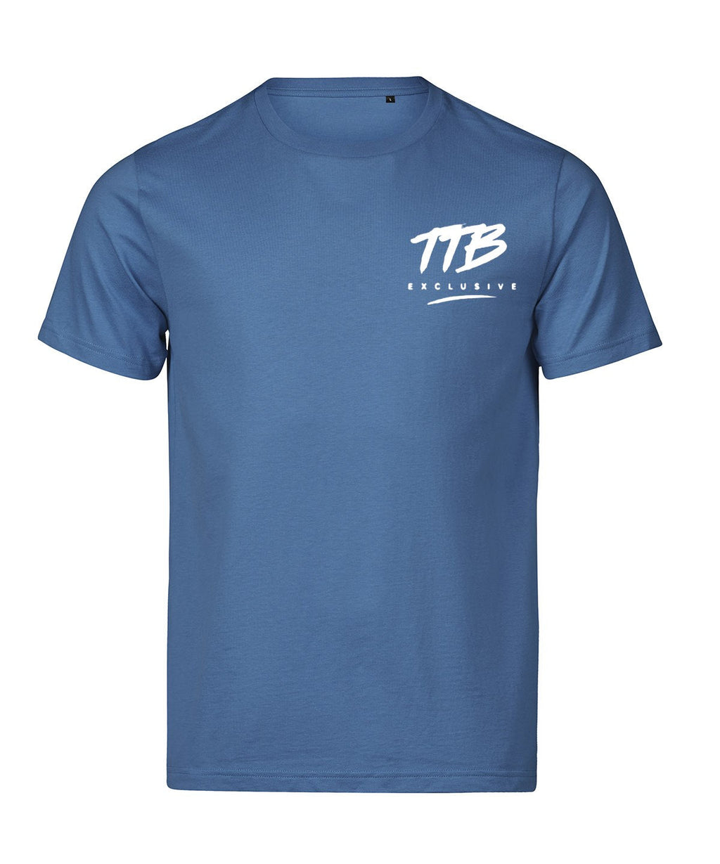 Texas Taff BBQ Tee - Ocean Blue