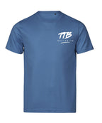 Texas Taff BBQ Tee - Ocean Blue