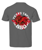 Texas Taff BBQ Tee - Powder Grey